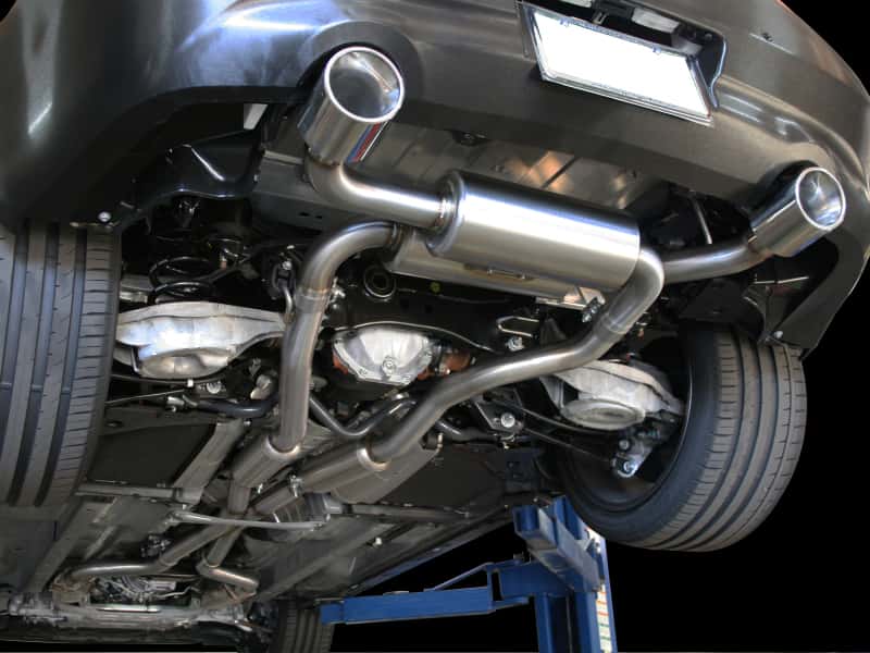 aFe — aFe Takeda 2-1/2in 304SS Cat-Back Exhaust Infiniti G37 08-13/Q60 14-15 V6-3.7 w/ Polished Tips
Cat-Back Exhaust - view 5