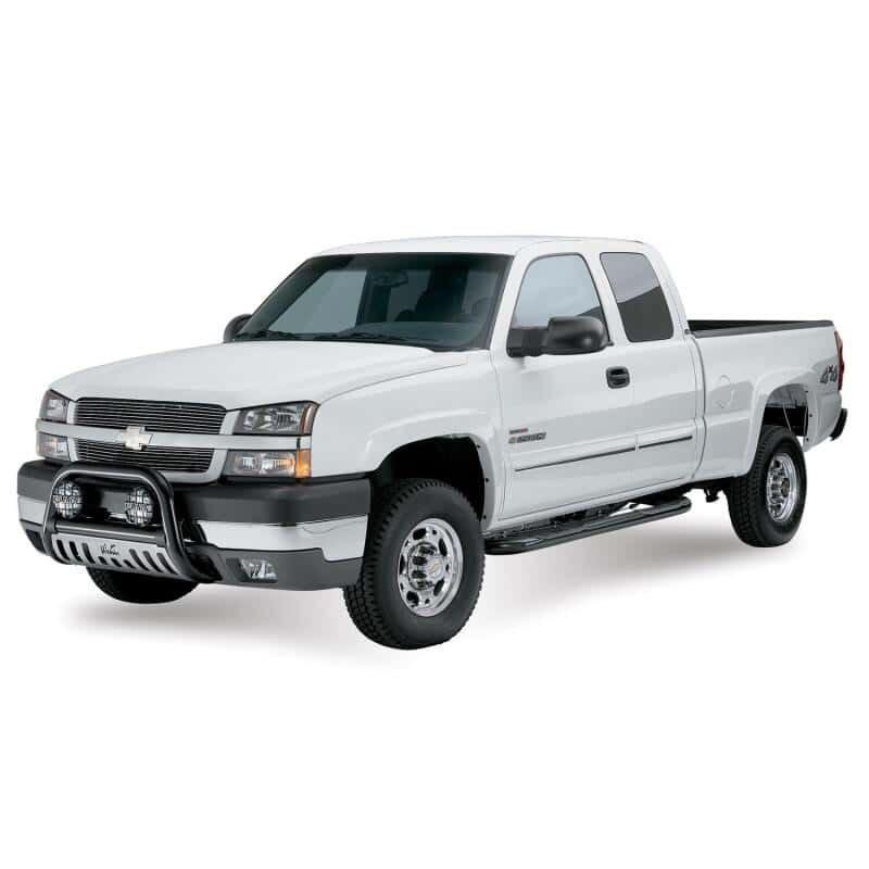 Westin — Westin 1999-2013 Chevy Silverado 1500 Crew Cab Signature 3 Nerf Step Bars - Black
Nerf/Step Bar - view 4
