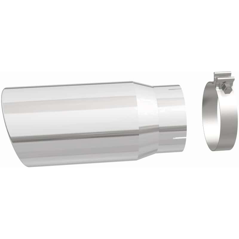 Magnaflow — MagnaFlow Tip 1-Pk 6x13inch 5inch ID W/Clamp
Stainless Steel
Exhaust Tip - view 5
