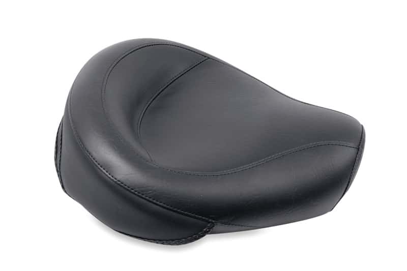 Mustang Motorcycle — Mustang 82-03 Harley Sportster Wide Touring Solo Seat - Black - view 1