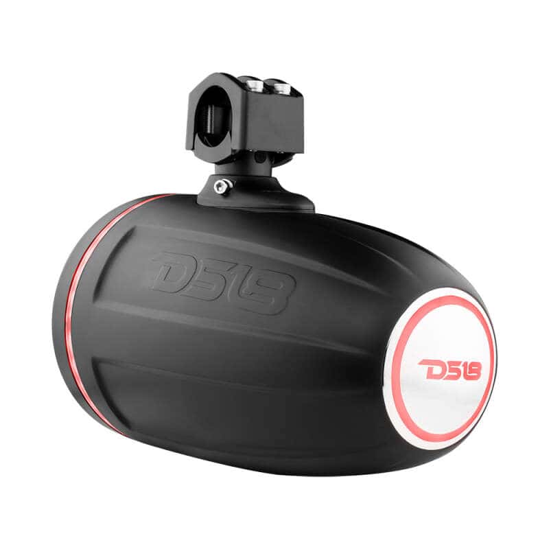 DS18 — DS18 Marine And Powersports Towers 8in 125 Watts RMS RGB LED Lights Red - view 5