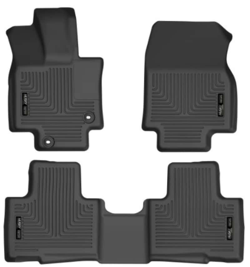 Husky Liners — Husky Liners 20-21 Highlander All / 21 Highlander XSE Weatherbeater Front & 2nd Seat Liners - Black
Weatherbeater Series
Floor Liners - view 2