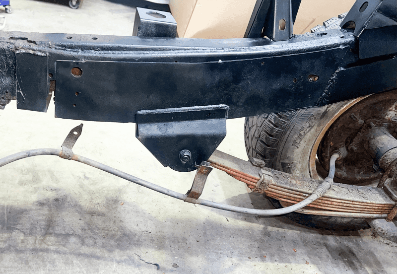 RustBuster — Rust Buster 2004-2012 Chevy Colorado & GMC Canyon Rear ward Leaf Spring Mount - Left - view 7