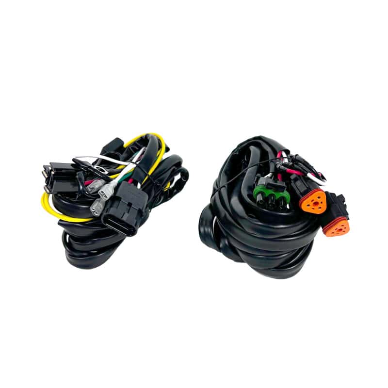 KC HiLiTES — KC HiLiTES SlimLite 8in. LED Wiring Harness w/Switch - view 1