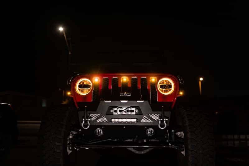 DV8 Offroad — DV8 Offroad 2018+ Jeep JL Grill Amber Marker Lights
JL MARKER LIGHT KIT - view 7