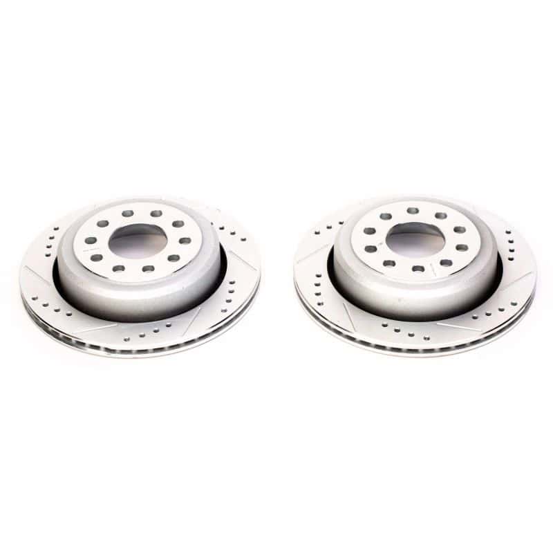 PowerStop — Power Stop 03-11 Lincoln Town Car Rear Evolution Drilled & Slotted Rotors - Pair
PowerStop XPR - view 1