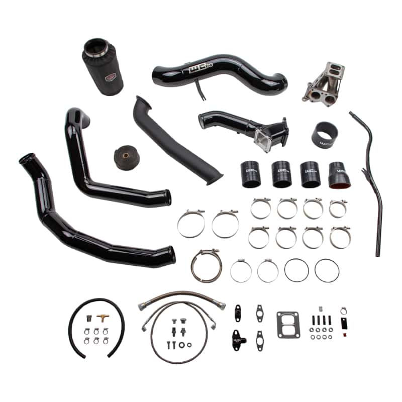 Wehrli — Wehrli 01-04 Chevrolet 6.6L LB7 Duramax S300 Turbo Install Kit (No Turbo) - Bronze Chrome
S300 Kit 01-04 BC - view 2