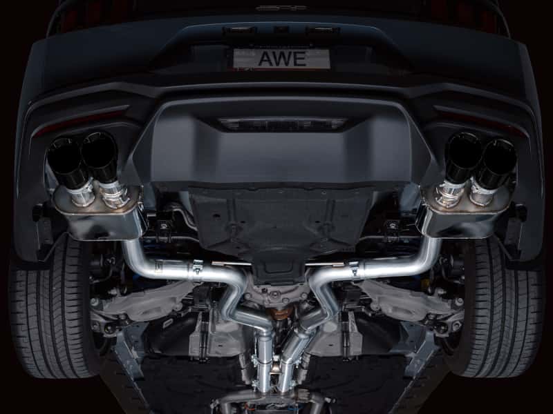 AWE Tuning — AWE 2024 Ford Mustang GT Fastback S650 RWD SwitchPath Catback Exhaust w/ Quad Diamond Black Tips
SwitchPath Catback - view 16