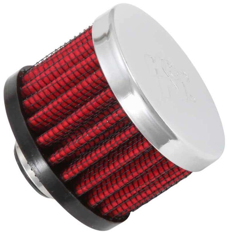K&N Engineering — K&N Clamp On Rubber Base Crankcase Vent Filter 0.375in Flange ID x 2in OD x 1.5in Height
Vent Air Filter/Brea
Vent Air Filter - view 2