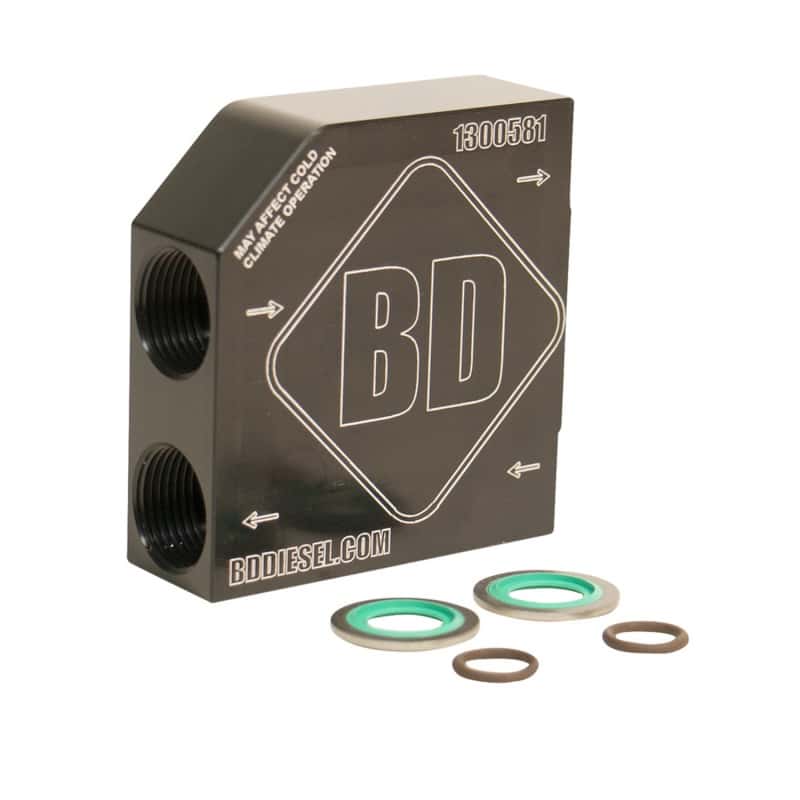 BD Diesel — BD Diesel 2019 Dodge 6.7L 68RFE/Aisin AS69RC Thermostat Bypass
THERMOSTAT BYPASS
A/TBpsTubeElim - view 1