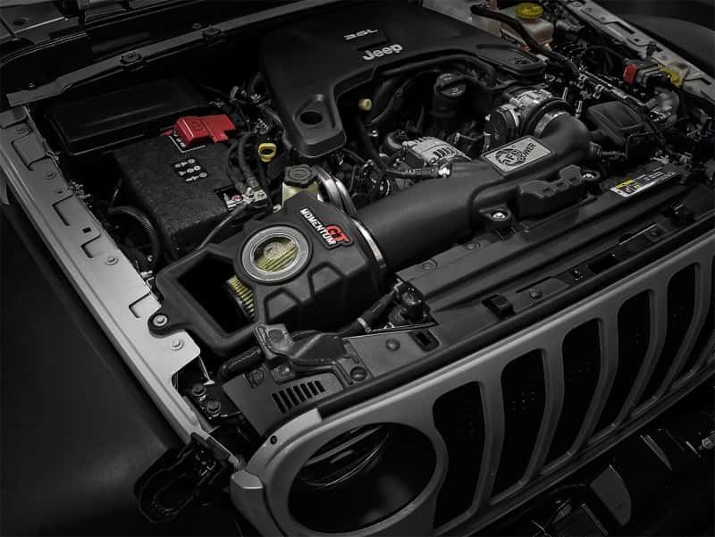 aFe — aFe Momentum GT Pro-GUARD 7 Cold Air Intake System 2018+ Jeep Wrangler (JL) V6 3.6L
Momentum GT Intake - view 8