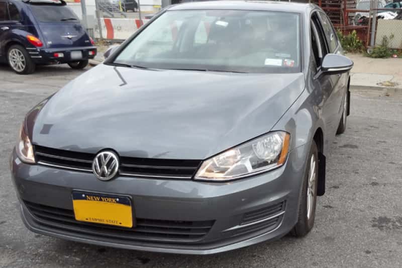 Rally Armor — Rally Armor 15-21 MKVII VW Golf/GTI Red UR Mud Flap w/White Logo
Mud Flap - view 2