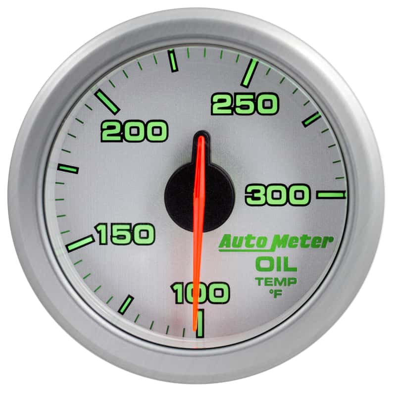 AutoMeter — Autometer Airdrive 2-1/6in Oil Temp Gauge 100-300 Degrees F - Silver
GA 2" OILT ARDRV SLV - view 10