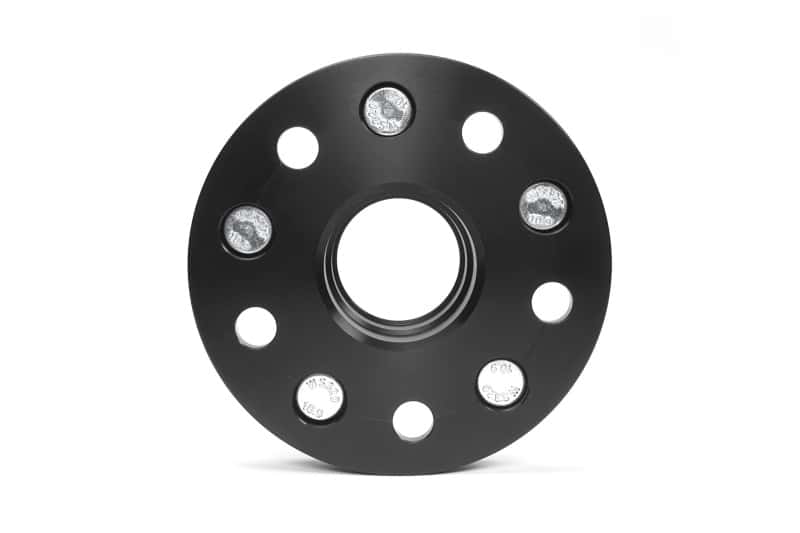Perrin Performance — PERRIN Subaru 25mm Wheel Spacers 5x114.3 BP w/56mm Hub - Black - view 4