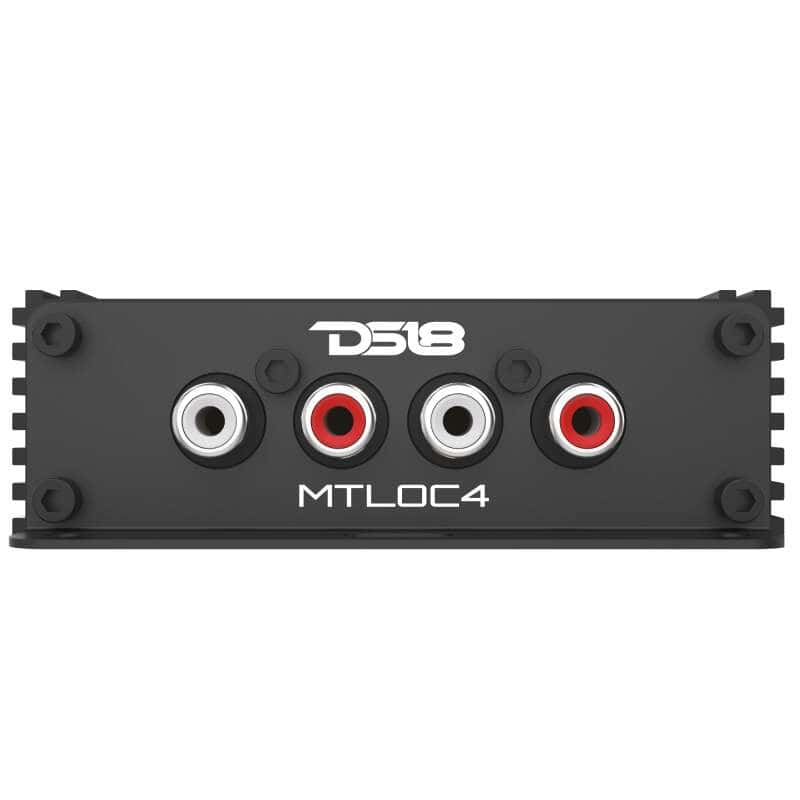 DS18 — DS18 4-Chnl Speaker Emulator Remote Out Level Matching Controls LED Clip Indicator Hi/Low Converters - view 4