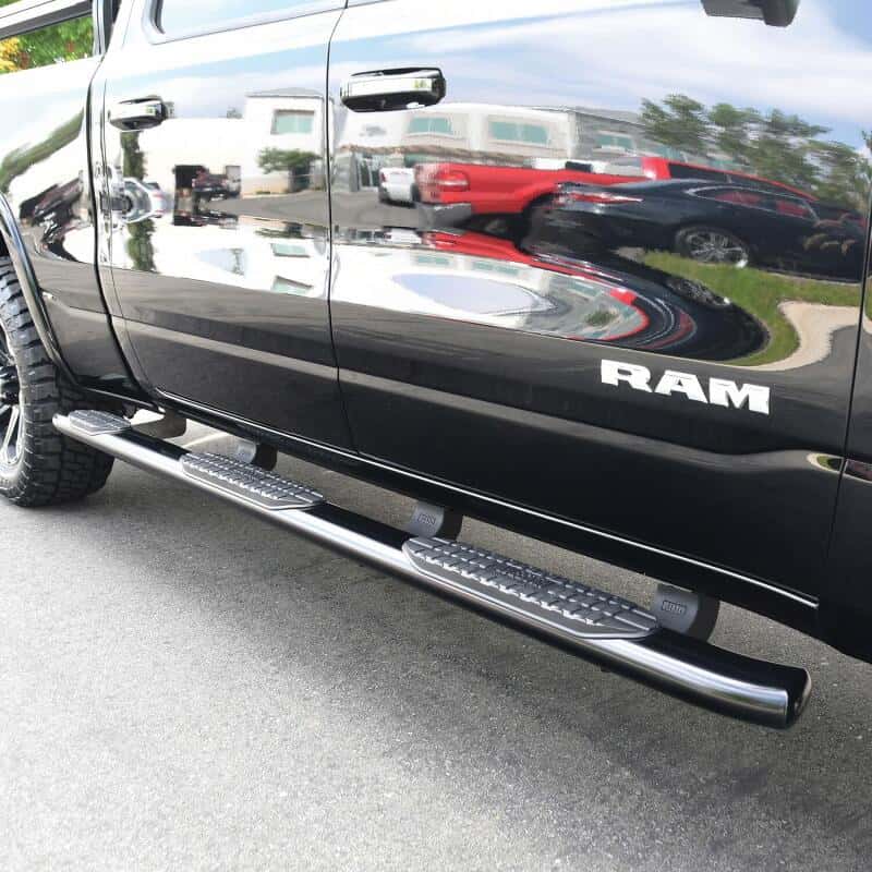 Westin — Westin 19-22 RAM 1500 CC 5ft7in. Bed (Excl. Classic) PRO TRAXX 5 W2W Oval Nerf Step Bars - Black
Nerf/StepBarWTW - view 7