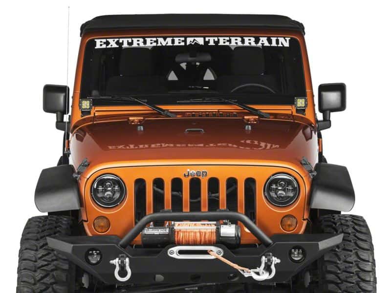 Raxiom — Raxiom 07-18 Jeep Wrangler JK Windshield Mounted Light Brackets
Mount - view 6