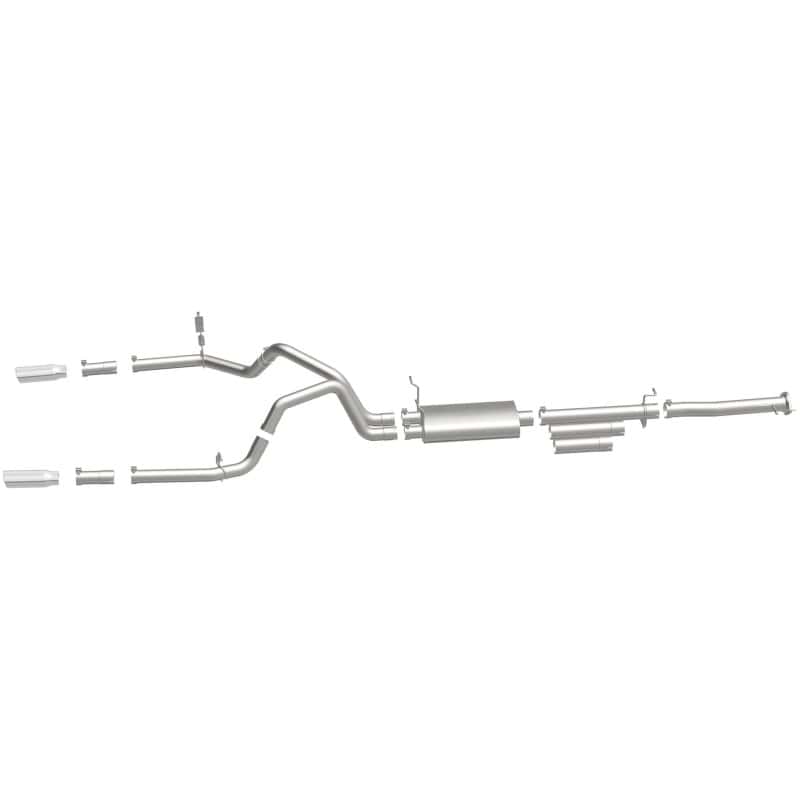 Magnaflow — MagnaFlow Stainless Cat-Back Exhaust 2015 Chevy Silverado 2500HD 6.0L Dual Split Rear Exit 4in
Cat-Back - view 32