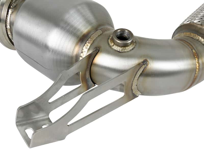 aFe — aFe Twisted Steel Street Series Down-Pipe 14-19 MINI Cooper S L4-2.0L (t)
Stainless Downpipe - view 4
