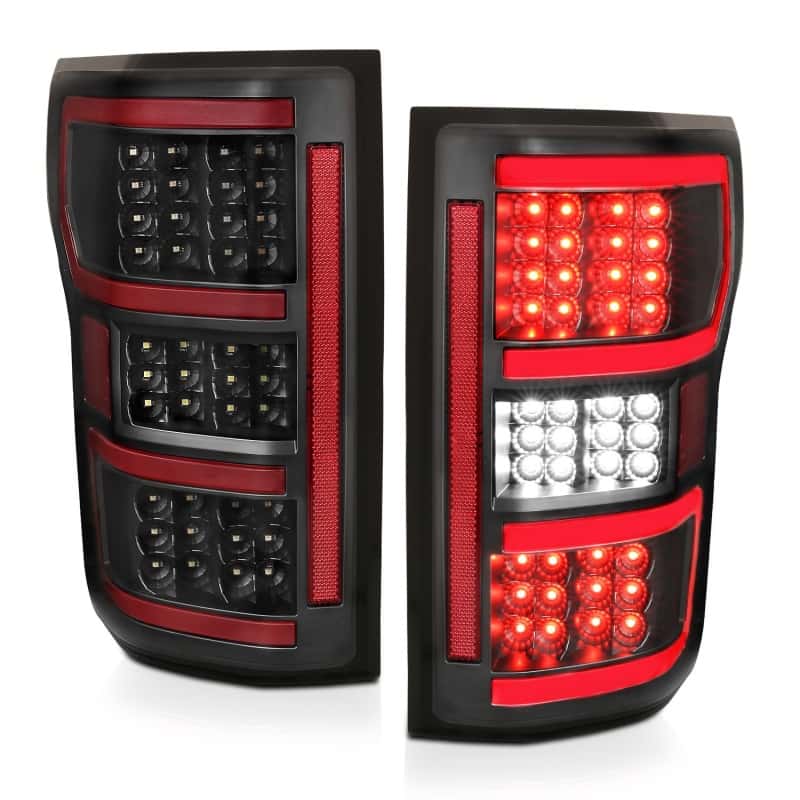 ANZO — ANZO 18-19 Ford F-150 LED Taillights Black
Tail Light Set
LED Taillights - view 8