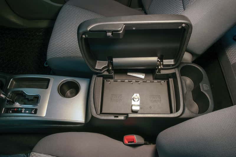 Tuffy Products — Tuffy Toyota Tacoma Console Safe W/ Keyed Lock
Console Safe - view 4