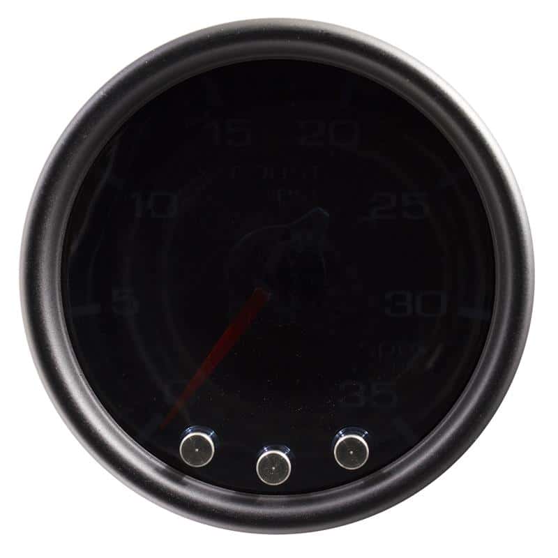AutoMeter — Autometer Spek-Pro Gauge Boost 2 1/16in 35psi Stepper Motor W/Peak & Warn Blacksmoke//Black
GA 2" BST 35 BSB SPK - view 2