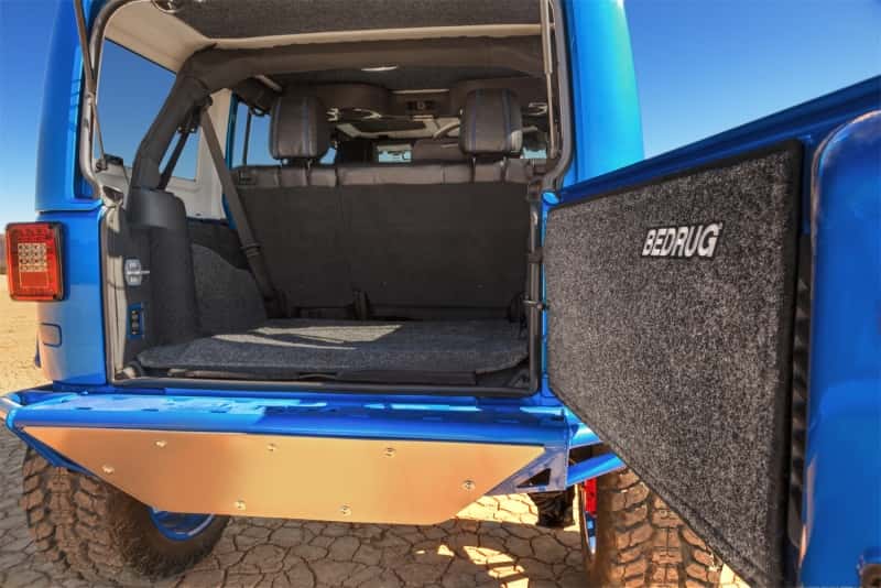BedRug — BedRug 07-10 Jeep JK Unlimited 4Dr Rear 5pc Cargo Kit (Incl Tailgate & Tub Liner)
JBR 07-10 JKU CARGO - view 6
