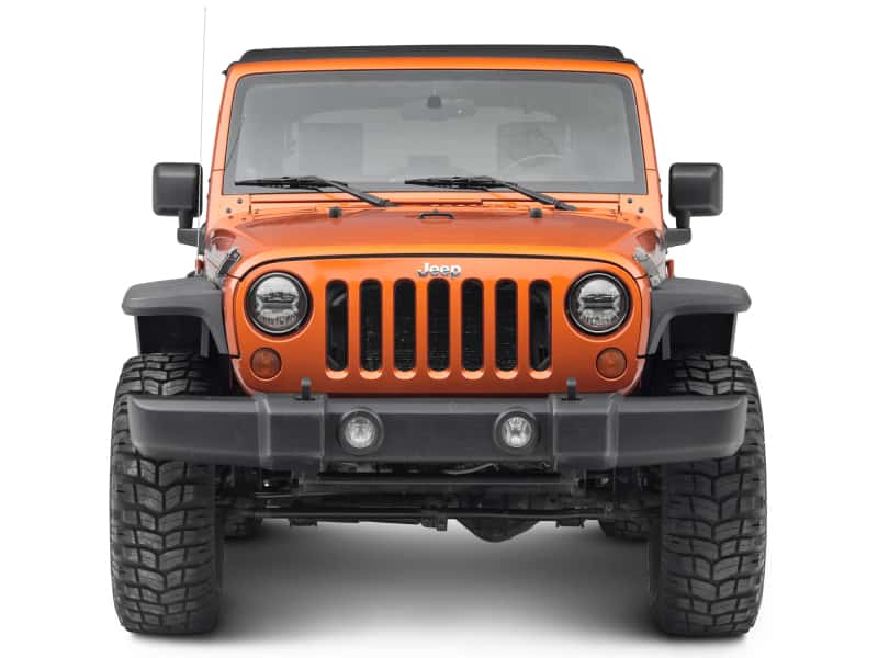 Raxiom — Raxiom 07-18 Jeep Wrangler JK LED Halo Headlights- Black Housing (Clear Lens)
Headlights - view 10