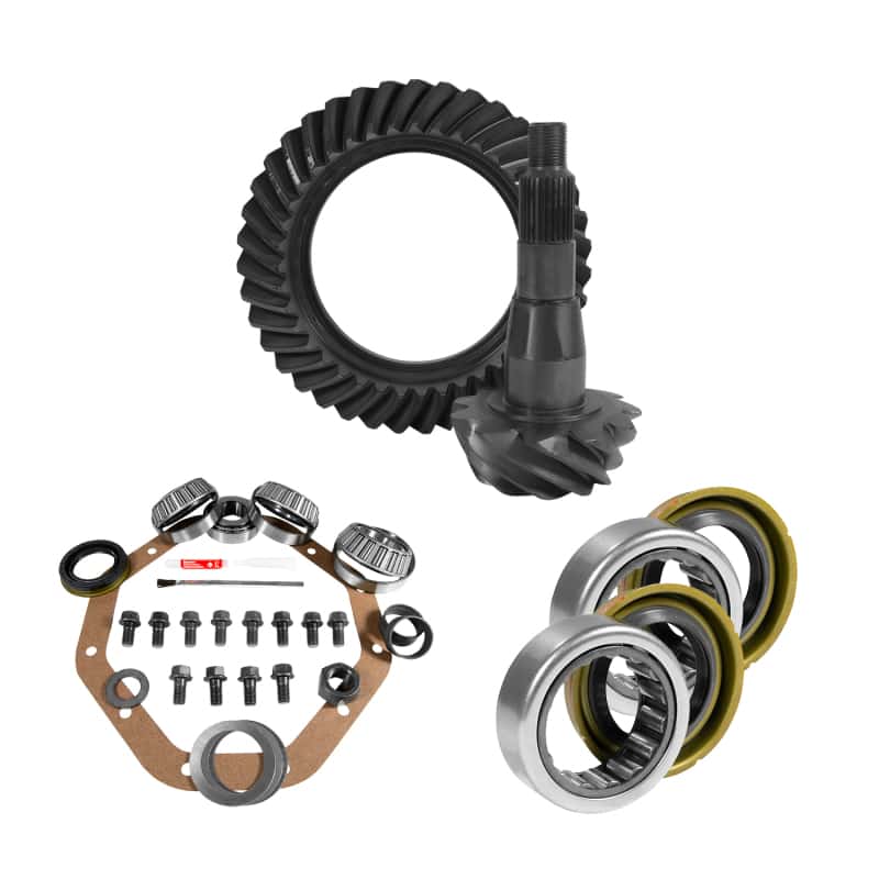 Yukon Gear & Axle — Yukon Gear 9.25in CHY 3.55 Rear Ring & Pinion Install Kit 1.705in Axle Bearings and Seal
Gear & Install Pkg
Gear/Install Pkg - view 1