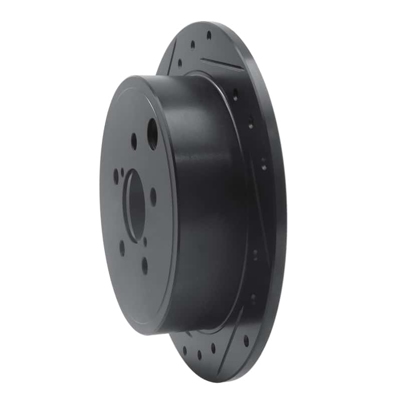R1 Concepts — R1 08-15 Subaru Forester Rear Left Drilled & Slotted Black Brake Rotor
R1 Brake Rotor Drill - view 2