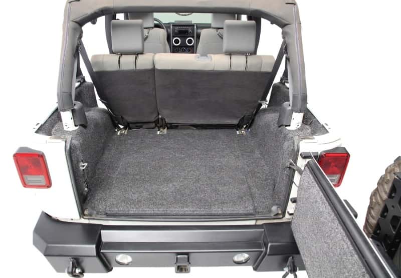 BedRug — BedRug 07-10 Jeep JK 2Dr Rear 5pc Cargo Kit (Incl Tailgate & Tub Liner)
JBR 07-10 JK 2D CRGO - view 1