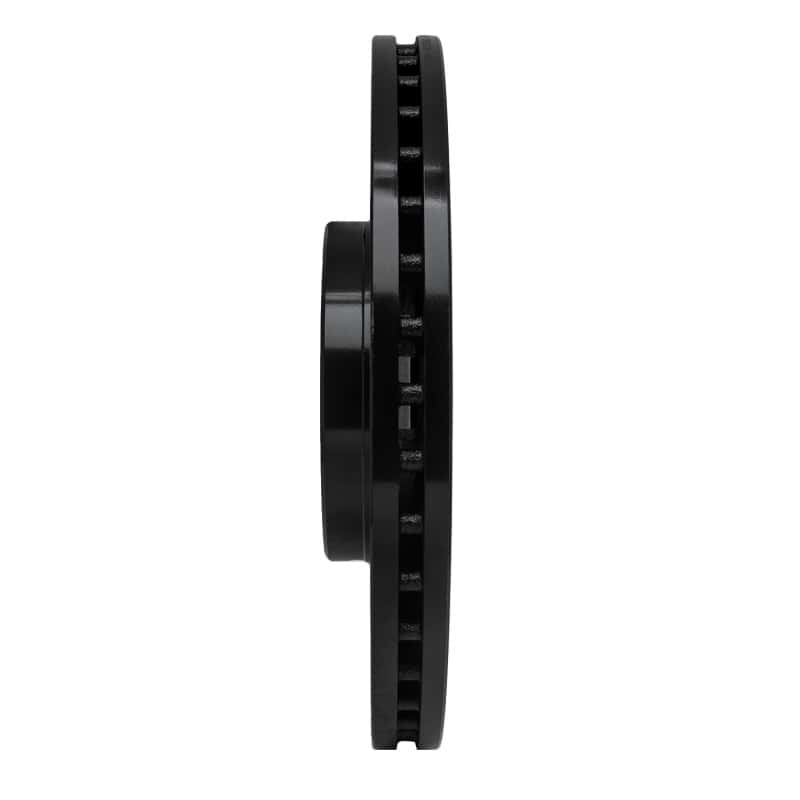 R1 Concepts — R1 06-12 Mercedes-Benz GL350 Front Left Drilled & Slotted Black Brake Rotor
R1 Brake Rotor Drill - view 3