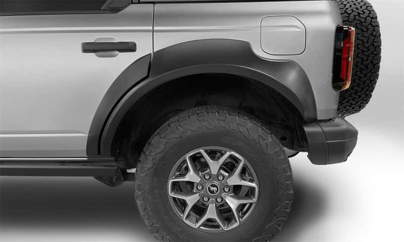 Bushwacker — Bushwacker 2021+ Ford Bronco 4-Door Extend-A-Flares 4pc - Black
FF Extend-A-Fend 4Pc - view 4