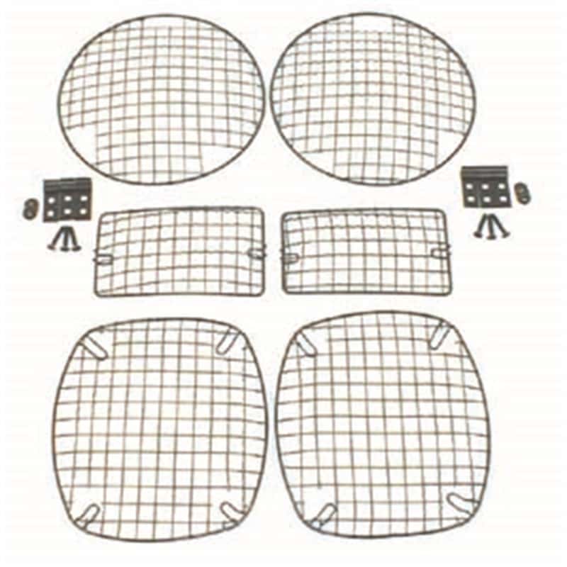 Rugged Ridge — Rugged Ridge 97-06 Jeep Wrangler TJ Black Stone Guard Set
Head Light Guard
OFFROAD_EXTERIOR - view 1