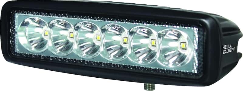 Hella — Hella Value Fit Mini 6in LED Light Bar - Spot - view 3