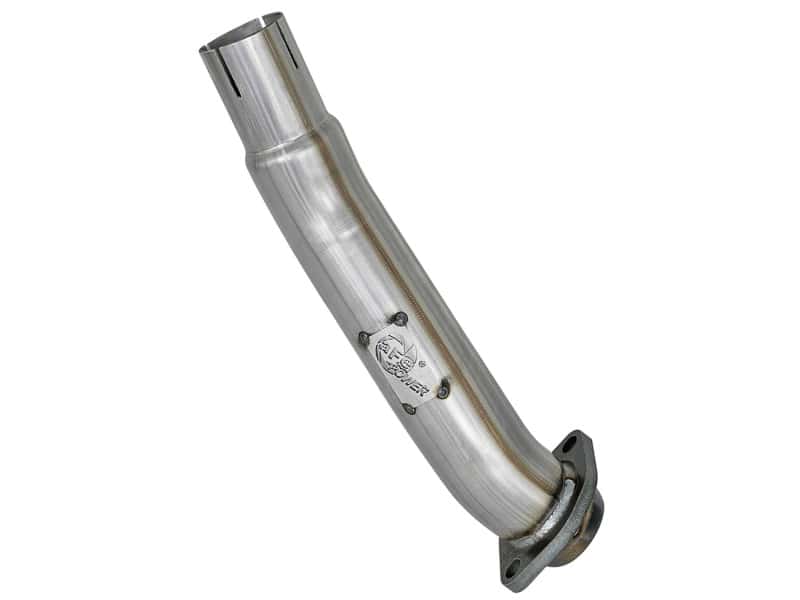 aFe — aFe Twisted Steel 2in Stainless Steel Loop Delete Down-Pipe 2018+ Jeep Wrangler (JL) V6 3.6L
Loop-Delete Downpipe - view 1