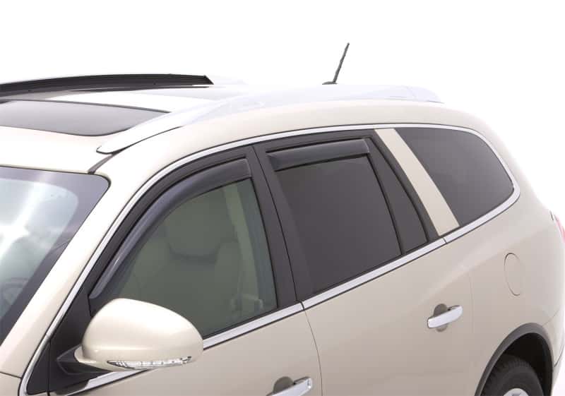 AVS — AVS 08-17 Buick Enclave Ventvisor In-Channel Front & Rear Window Deflectors 4pc - Smoke
IN-CHANNEL VENTVISOR
Side Window Vent - view 3