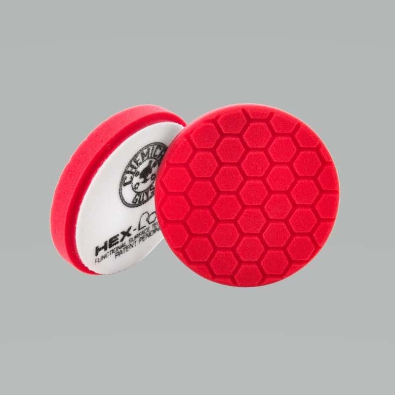Chemical Guys — Chemical Guys Hex Logic Self-Centered Perfection Ultra-Fine Finishing Pad - Red - 6.5in - view 2