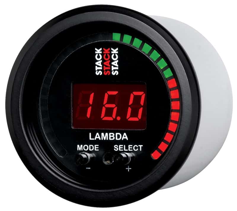 AutoMeter — Autometer Stack Instruments 52mm Wideband Air-Fuel Ratio (LAMBDA) Gauge - Black
Ga PC LAMBDA BLK - view 2