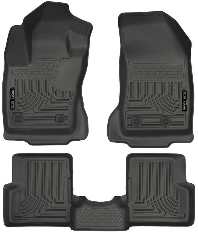 Husky Liners — Husky Liners 2015 Jeep Renegade Weatherbeater Black Front and Second Row Floor Liners
Floor Liners - view 2