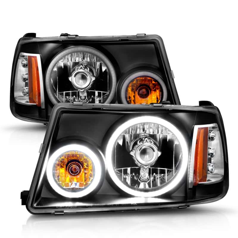 ANZO — ANZO 2001-2011 Ford Ranger Projector Headlights w/ Halo Black (CCFL) 1 pc
Head Light Set
HdLtSet - view 9