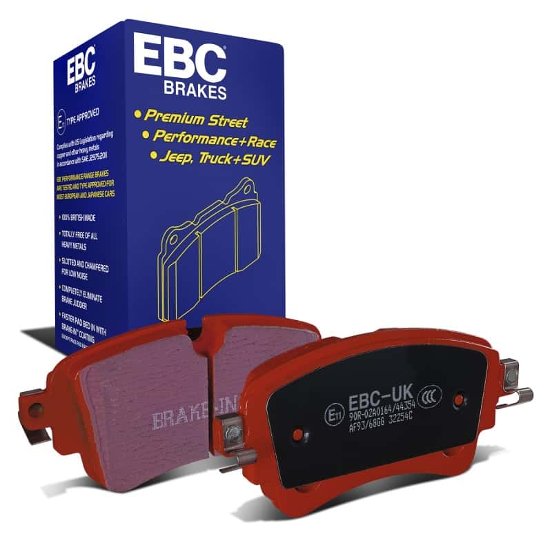 EBC — EBC 2018+ Audi A4 Allroad Quattro 2.0L Turbo Redstuff Rear Brake Pads
Disc Brake Pad - view 2