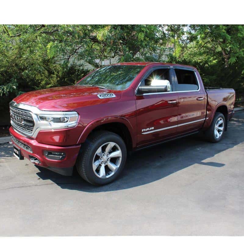 Westin — Westin 2019 RAM 1500 Crew Cab (Non Classic) Slim Wind Deflector 4pc - Smoke
Side Window Vent - view 2