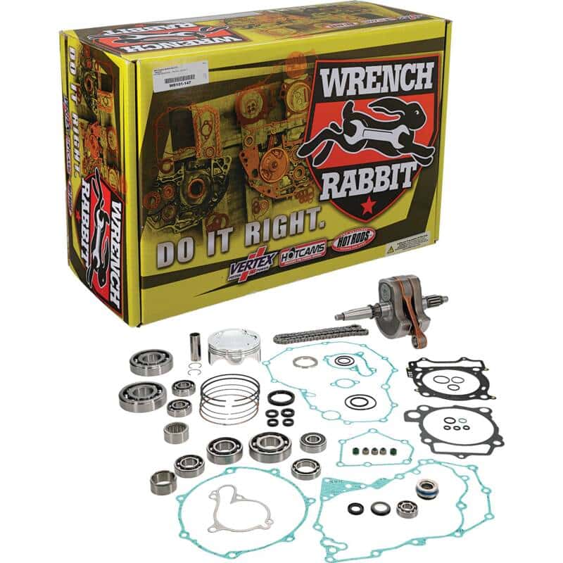 Vertex Pistons — Vertex Pistons 09-13 YFZ 450 R/10-11 YFZ 450 X Complete Engine Rebuild Kit - view 2