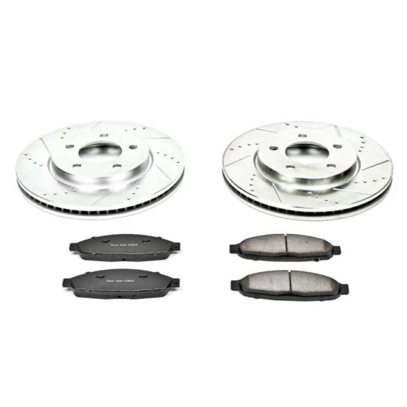 PowerStop — Power Stop 04-08 Chrysler Pacifica Front Z23 Evolution Sport Brake Kit - view 1
