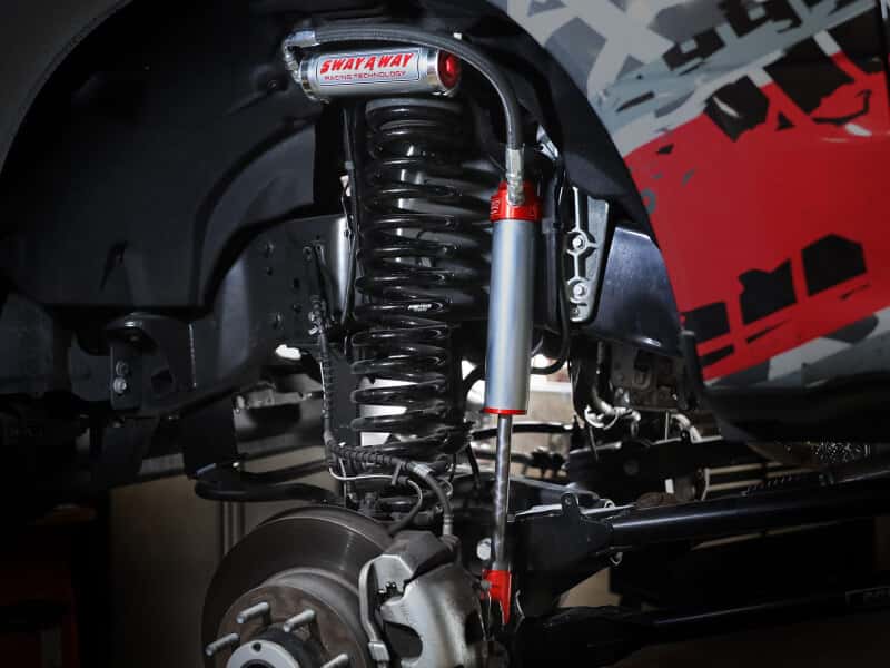 aFe — aFe Sway-A-Way 2.5 Front Shock Kit w/ Remote Reservoirs for 4-6 IN Lifts Ford F-250/F-350 17-24 4WD
Sway-A-Way Shock Kit - view 5