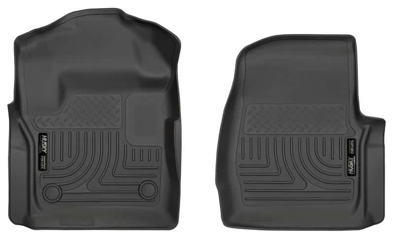 Husky Liners — Husky Liners 17 Ford F-250 F-350 Super Duty Standard Cab WeatherBeater Black Front Floor Liners
Floor Liners - view 2