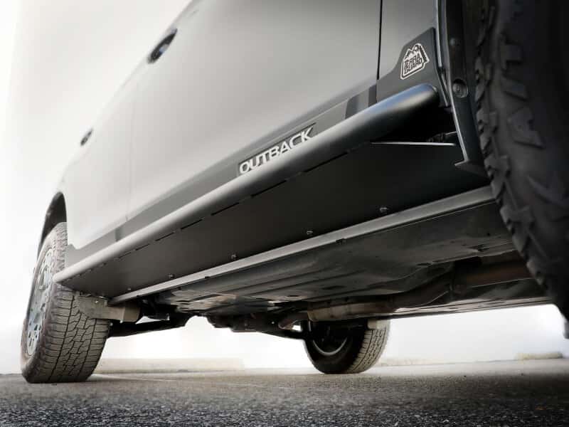 aFe — aFe POWER 15-19 Subaru Outback H4 2.5L / H6 3.6L Terra Guard Trail Slider Steps - Black
Off-Road Slider - view 2