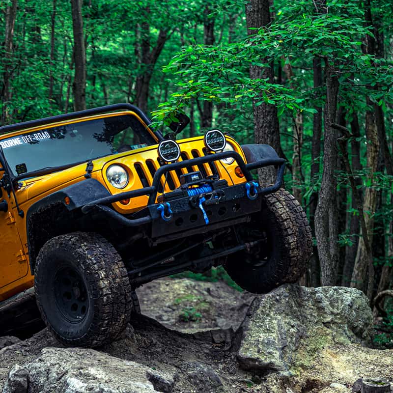 Borne Off-Road — Borne Off-Road 10K Winch - Black Synthetic Rope - view 9