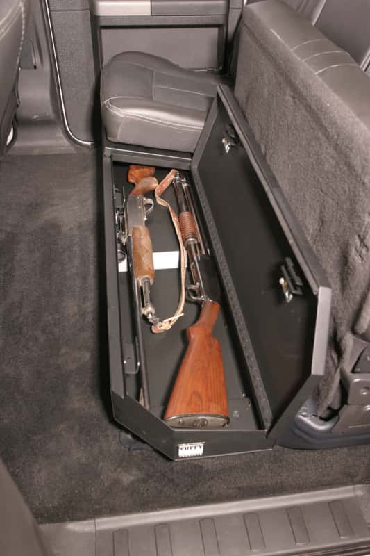 Tuffy Products — Tuffy Ford F250 & F350 Superduty Underseat Lockbox W/ Keyed Lock
Lockbox - view 4